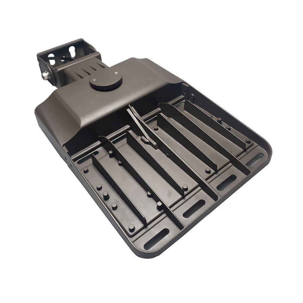 LED Outdoor Flood Light - Selectable 100/150/180 Watt - Trunnion Mount - 15600-25000 Lumens - Color Selectable 30K/40K/50K - 120-277V - Bronze Finish
