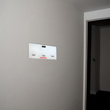 Micro Emergency Battery Back-Up Inverter - 55W Max Load - 120-277V - Dry Wall Recess Mount - White Finish