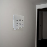 Large Emergency Battery Back-Up Inverter - 600W Max Output - 120-277V - Surface Mount - White Finish
