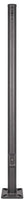 20 Foot Round Pole For Surface Mount - Steel With Bronze Finish - 4 Inch Diameter