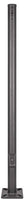 25 Foot Round Pole For Surface Mount - Steel With Bronze Finish - 4 Inch Diameter