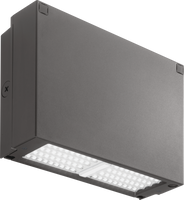 LED Wall Pack, 5000K, 120-277V, Dark Bronze Finish