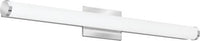 Contemporary Cylinder Vanity with Switchable White, 3FT Nominal, 120-277V, Selectable Color Temperature, 90 CRI, Chrome