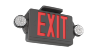 Quantum ThermoPlastic Exit/Unit Combo, Black, Red