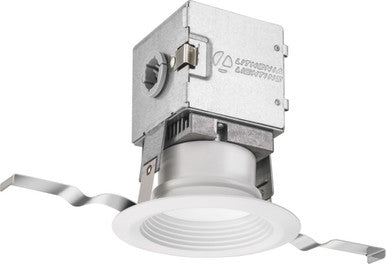 Lithonia OneUp is a quick and easy-to-install direct wire downlight that features a unique canless design. These efficient all-in-one LED fixtures are rated for a 50, 000 hour life. - 3JBK RD 40K 90CRI MW M6