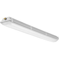 Low-profile enclosed & Gasketed industrial LED, 48IN, Four Lamps, 120V-277V