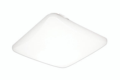 Low Profile Square LED Flush Mount, 11IN, 80 CRI, 4000K