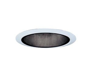 4 IN deep white baffle, trim,