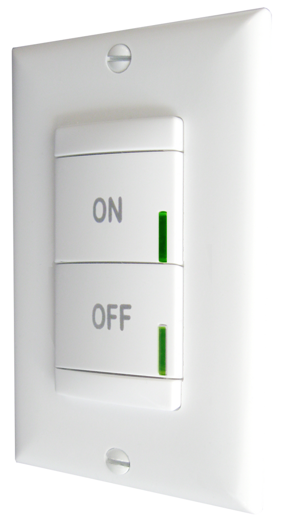 Switch & Load Controller, Wireless, White, Includes CM 9 WR, SKU - 225L98 - SPODMR WR WH K1