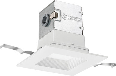 Lithonia OneUp is a quick and easy-to-install direct wire downlight that features a unique canless design. These efficient all-in-one LED fixtures are ENERGY STAR certified and rated for a 50, 000 - 4JBK SQ 30K 90CRI MW M6