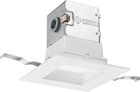 Lithonia OneUp is a quick and easy-to-install direct wire downlight that features a unique canless design. These efficient all-in-one LED fixtures are ENERGY STAR certified and rated for a 50, 000 - 4JBK SQ 30K 90CRI MW M6