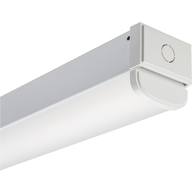 Lithonia Commercial Linear Strip, 96 Inches Long, 6000 Lumen, 4000K, 120-277V with Round Diffuse Lens - Model CLX L96 6000LM SEF RDL MVOLT GZ10 40K 80CRI WH