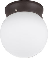 LED GLOBE, Six Lamps, 80 CRI, 3000K, Bronze,