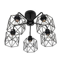 ASD Chandelier ATTIC NOVA 5xE26 120V Black ETL