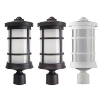LED Outdoor Milano Lights - Residential Exterior Light Fixtures - Choose From Wall or Post Mount - Available With Integrated LED or E26 Socket - Color Temperature and Finish Options Available