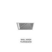 3IN Square Wall Wash, Wheat Diffuse, Flangeless