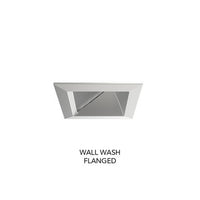 3IN Square Wall Wash, Black Diffuse, Self Flanged (Same finish as reflector)