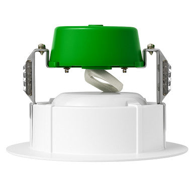 4 Inch LED Eyeball Downlight - 9 Watt - 800 Lumens - Color Selectable 27K/30K/40K/50K - 120V - Recessed Can Required - Dimmable