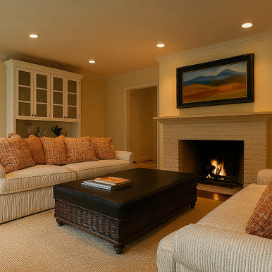 4 Inch LED Eyeball Downlight - 9 Watt - 800 Lumens - 5000K Daylight - 120V - Recessed Can Required - Dimmable