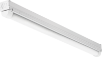 The Lithonia Lighting 2-foot, 1-light 4000K Cool White LED strip light offers a traditional appearance while incorporating the latest LED technology. This strip light is ideal for commercial, retail - MNSL L23 1LL 120V 40K 80CRI M6