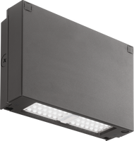 LED Wall Pack, 2954 Lumens, 5000K, 120-277V, Dark Bronze Finish