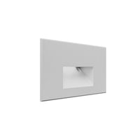 Smart Color Changing LED Step Light in Aluminum White