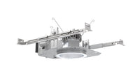LDN 4IN Round New Construction Housing, Switchable Lumens ? 1000LM, 1500LM, &2000LM, Switchable CCT ? 3000K, 3500K, 4000K, 5000K, 120-277V, Universal Dimming to 10% 0-10V