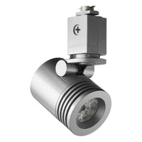 Trac 12 LED Mini-Cylinder SpotLight, 4000K, 80 CRI, Spot, Black