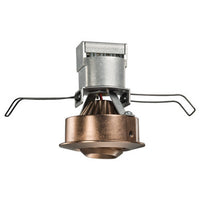 2IN Mini LED Gimbal, 12V, Square, 300 Nominal LM, 2700K, 80+ CRI, Narrow Flood, White