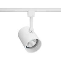 Trac-Lites Flat Back Cylinder with Baffle R20/PAR20, White Baffle, White