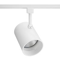 Trac-Lites Flat Back Cylinder with Baffle BR30/PAR30/PAR30L, White Baffle, White