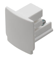 HD Commercial 120V Trac Dead End, White