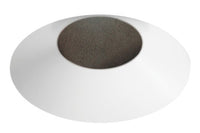 3IN Adjustable Bevel,Black Specular,Self Flanged, White painted flange