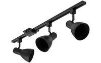 LED Lamp Track Kit, BR20 Lamp, Black
