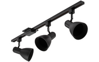 LED Lamp Track Kit, BR30 Lamp, Black