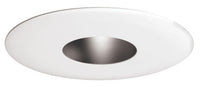 4IN Pinhole with Integral Shield, White
