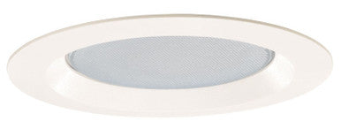 6IN Lensed Albalite Trim,White