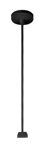 T-Bar Ceiling Pendant Stem Kit, 18IN Nominal Length, Silver
