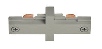 Trac-Lites Miniature Straight Connector, 1-Circuit, Silver