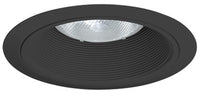 Juno 6IN Down-Light TapeRed Baffle Trim, Black Cone, Black Trim Ring - 24 BBL
