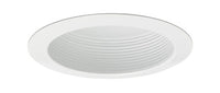 5IN BaffLED Trims, White, White Trim Ring