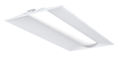 Recessed Center Element Lay-in Series, Switchable, 2FT x 4FT Switchable Lumens - 4000LM, 5000LM, & 6000LM, Switchable CCT - 3500K, 4000K, 5000K