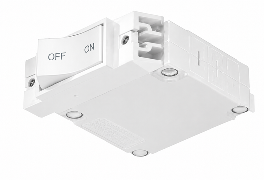 HD Commercial 277V Trac Current Limiting Circuit Breaker,5 Amp,White