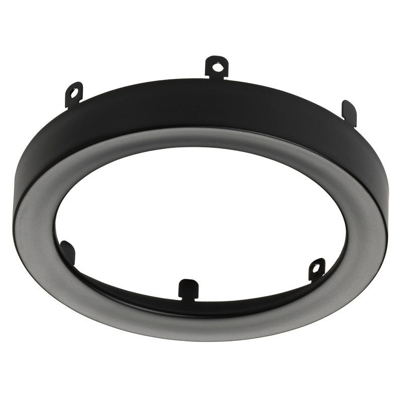 Juno SlimForm Accessory Trim - Round, 5IN, Black