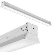 Architectural LED striplight,48IN,6,000LM,Medium diffuse,120V-277V,3500K,90 color rendering index ,White finish