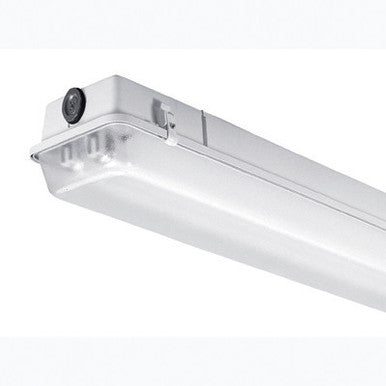 High pressure hose down luminaire 15IN X 4FT 24IN, 12, 000LM, Clear polycarbonate, Medium, 120V-277V, Generic driver 0-10V dimming, 4000K, 80 color rendering index