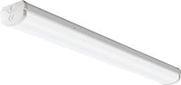 4FT LED Wraparound, Nominal 6000 LM, Curved, linear prismatic with trim ring, eldoLED dimming 1%, 80+ CRI, 4000K, Nlight Air 2.0, Networked wireless, fixture integrated PDT sensor