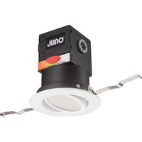 The 4-inch adjustable OneUp? is a quick and easy-to-install direct-wire downlight that features a unique canless design. This product takes one-third less time to install versus a conventional incande - JBK4 ADJ SWW5 90CRI MW M6