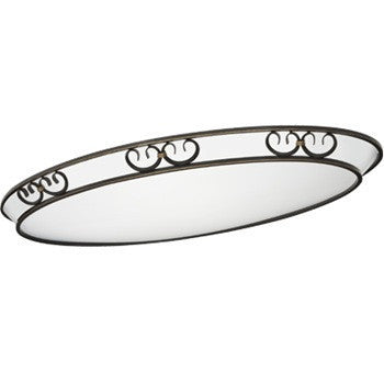 Artisten Oval, Antique Bronze - 10829 BZA