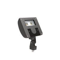LED Flood Luminaire, 4000K, Medium Flood, 120-277V, Knuckle Mounting, Natural Aluminum Finish